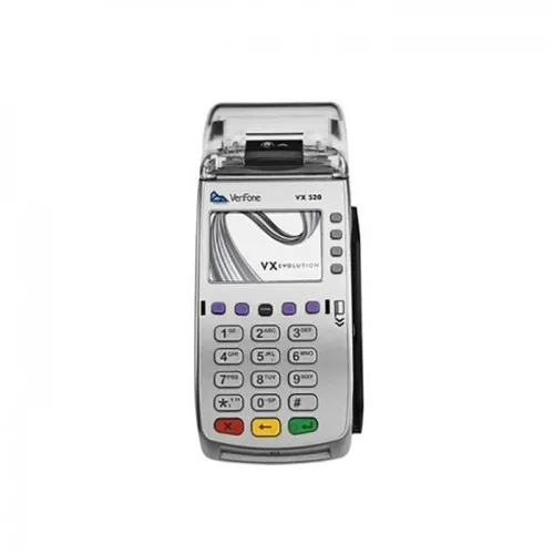 POS-терминал Verifone VX520 DIAL/Ethernet/GPRS/CTLS (DEGC) Стационарный (Б/У)